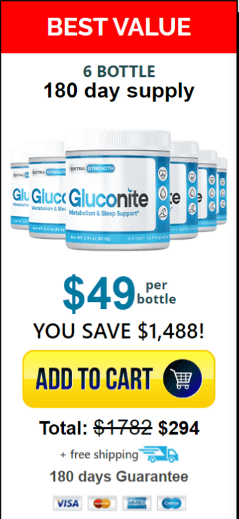 Gluconite  6 bottle