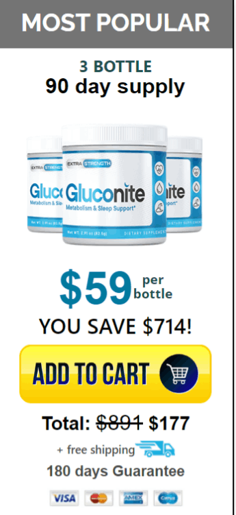 Gluconite 3 bottle